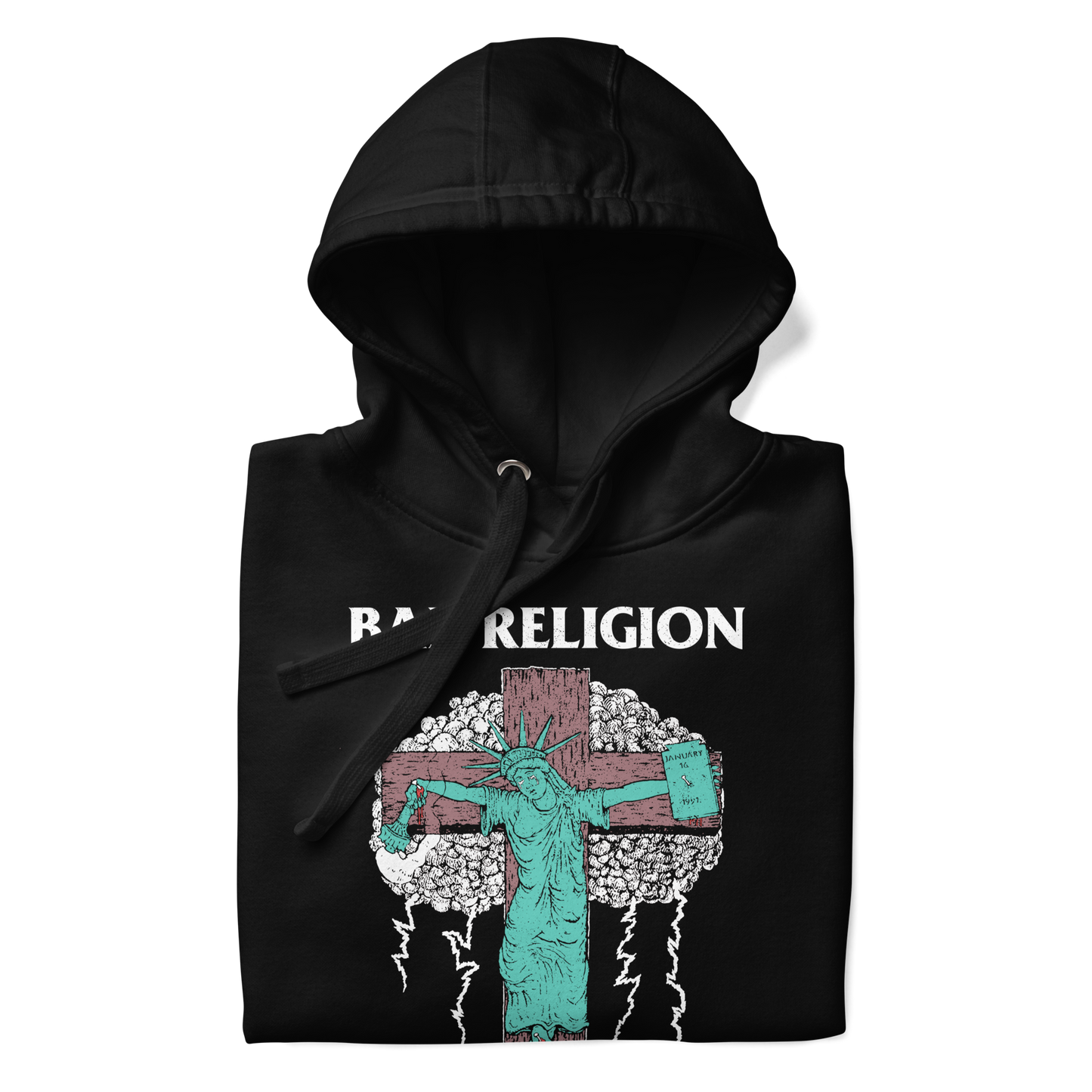 Bad Religion January 16th Hoodie Black