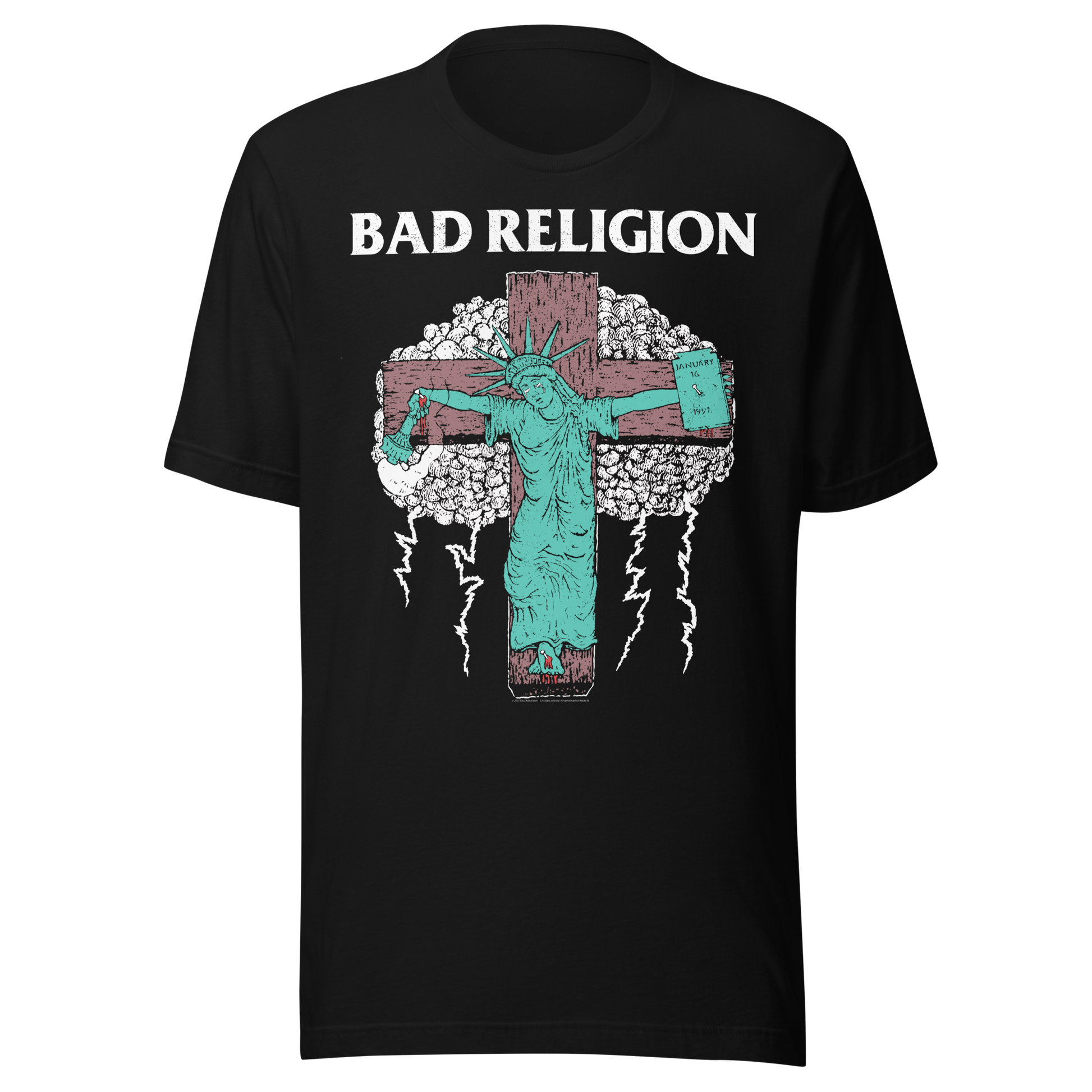Bad Religion January 16th T-Shirt Black