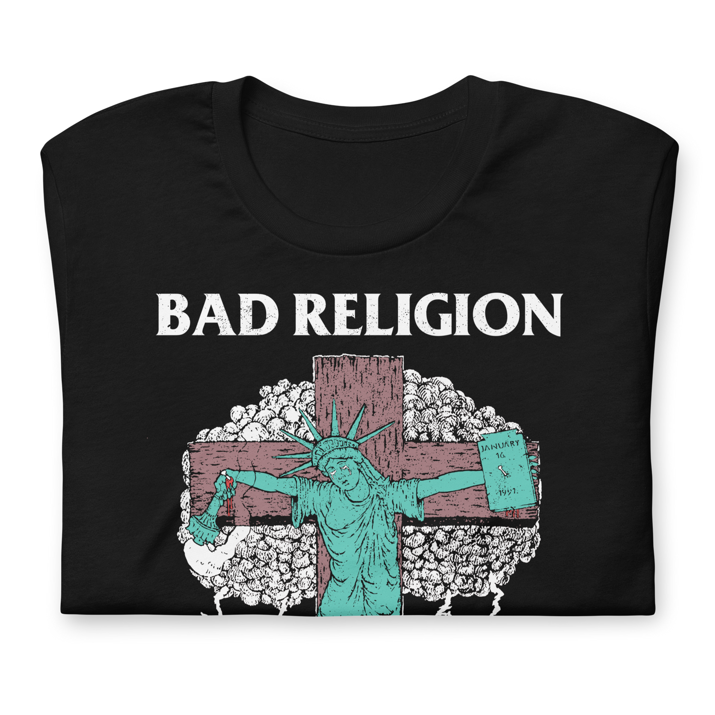 Bad Religion January 16th T-Shirt Black
