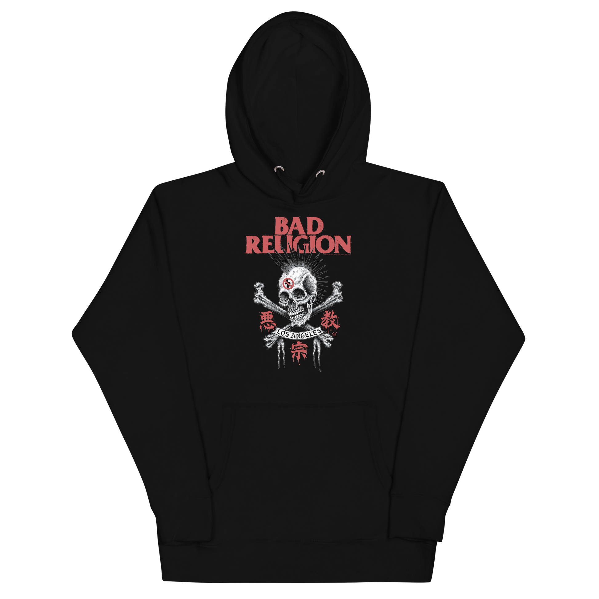 Bad Religion Los Angeles Finest Hoodie Black