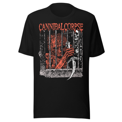 Cannibal Corpse Behind Bars T-Shirt Black