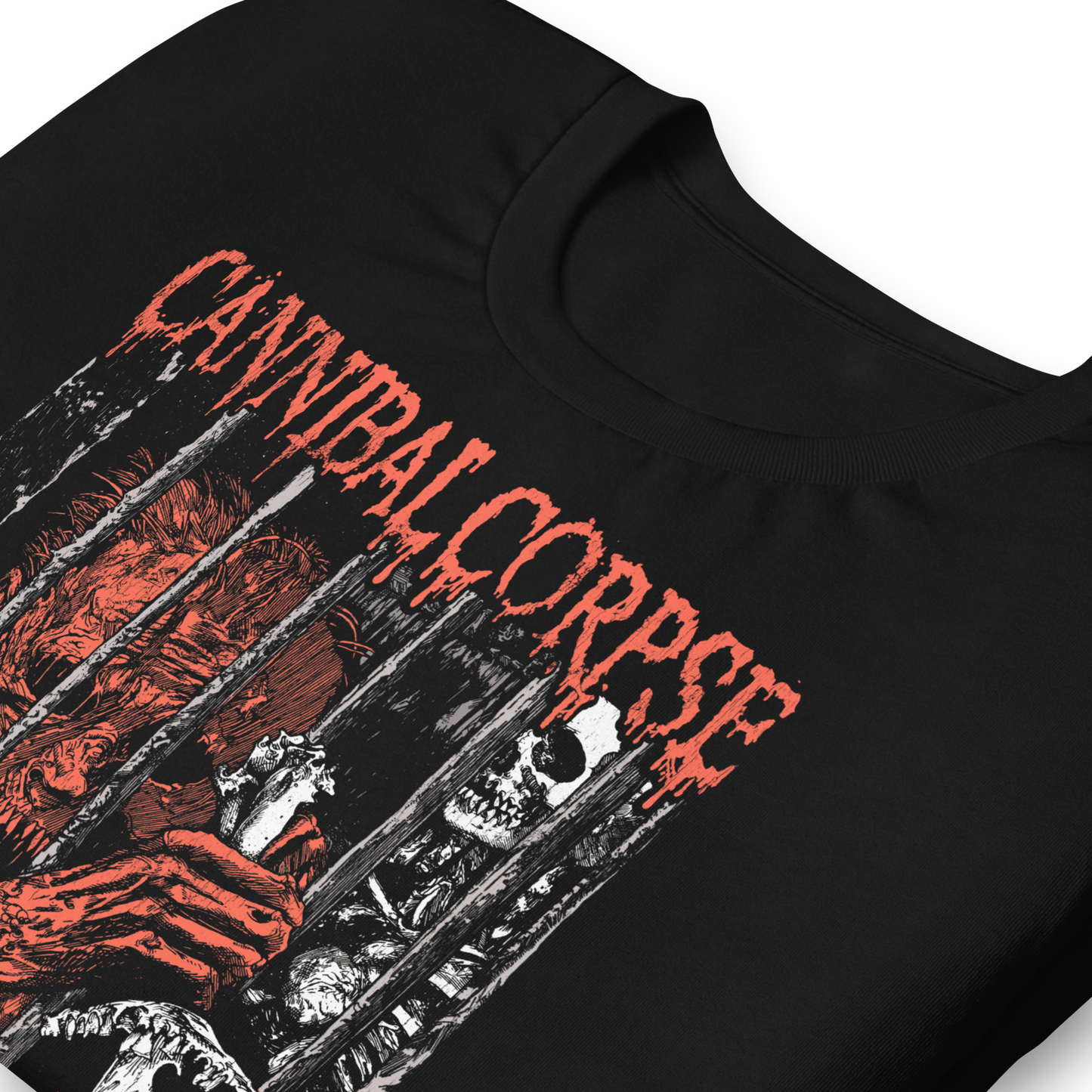 Cannibal Corpse Behind Bars T-Shirt Black