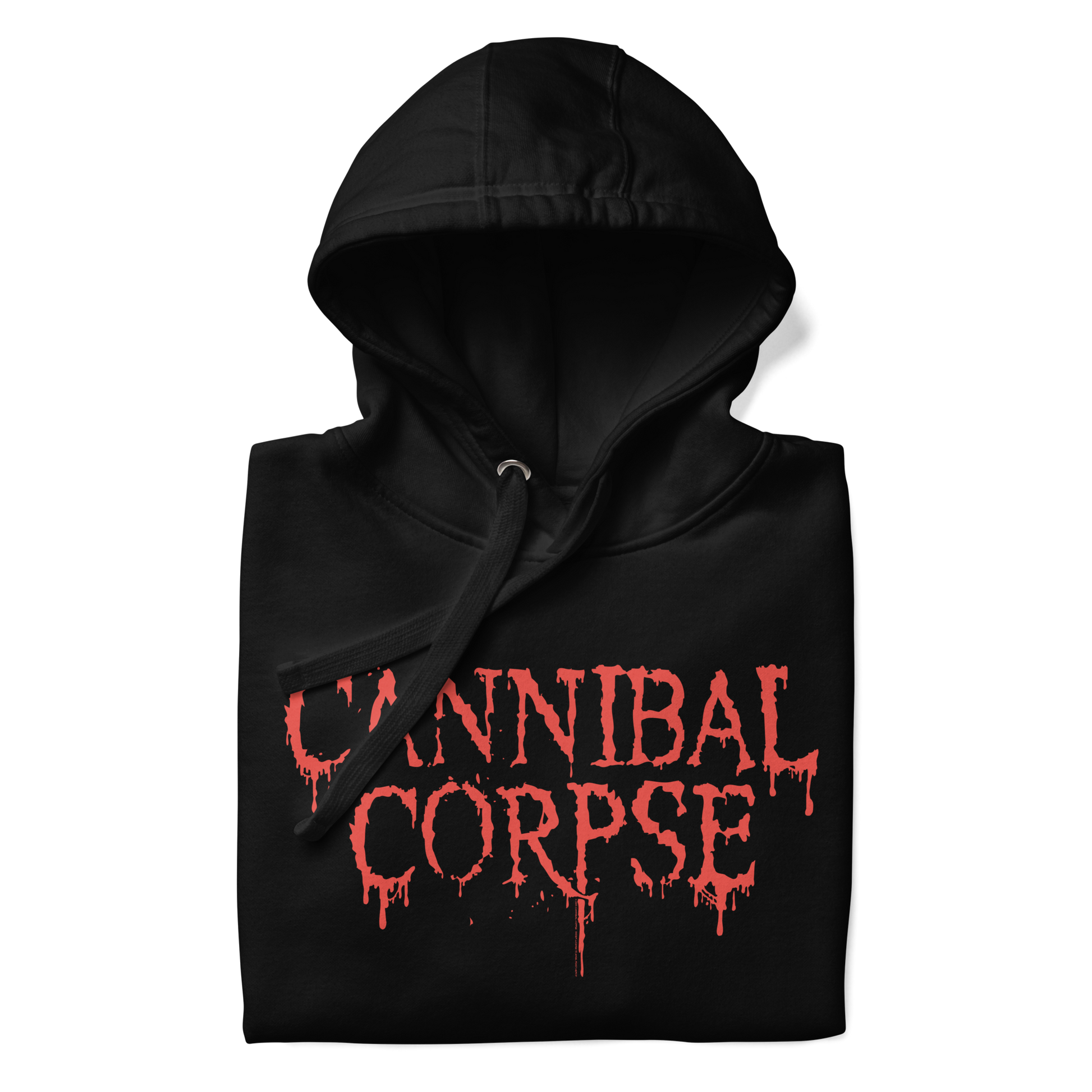 Cannibal Corpse Blood Drip Logo Hoodie Black