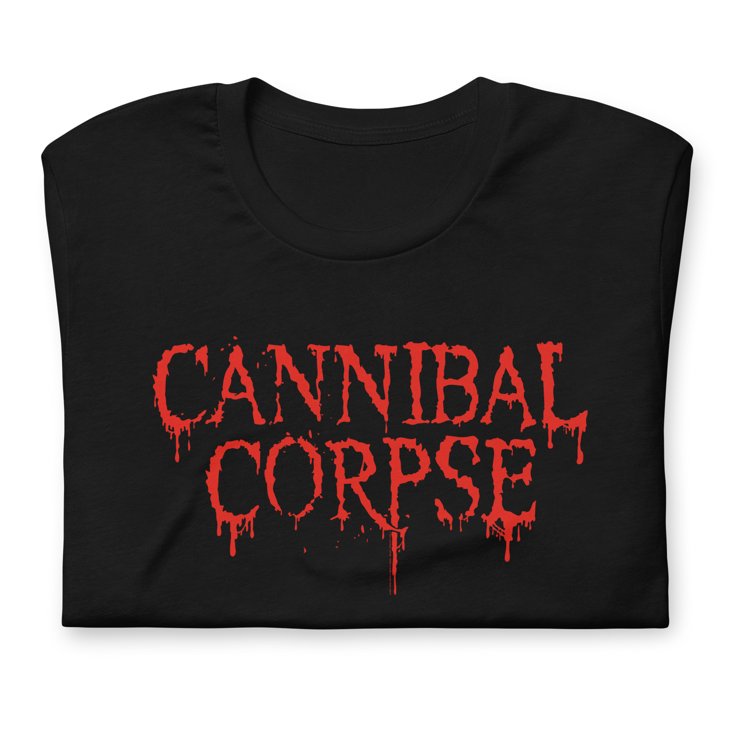 Cannibal Corpse Blood Drip Logo T-Shirt Black
