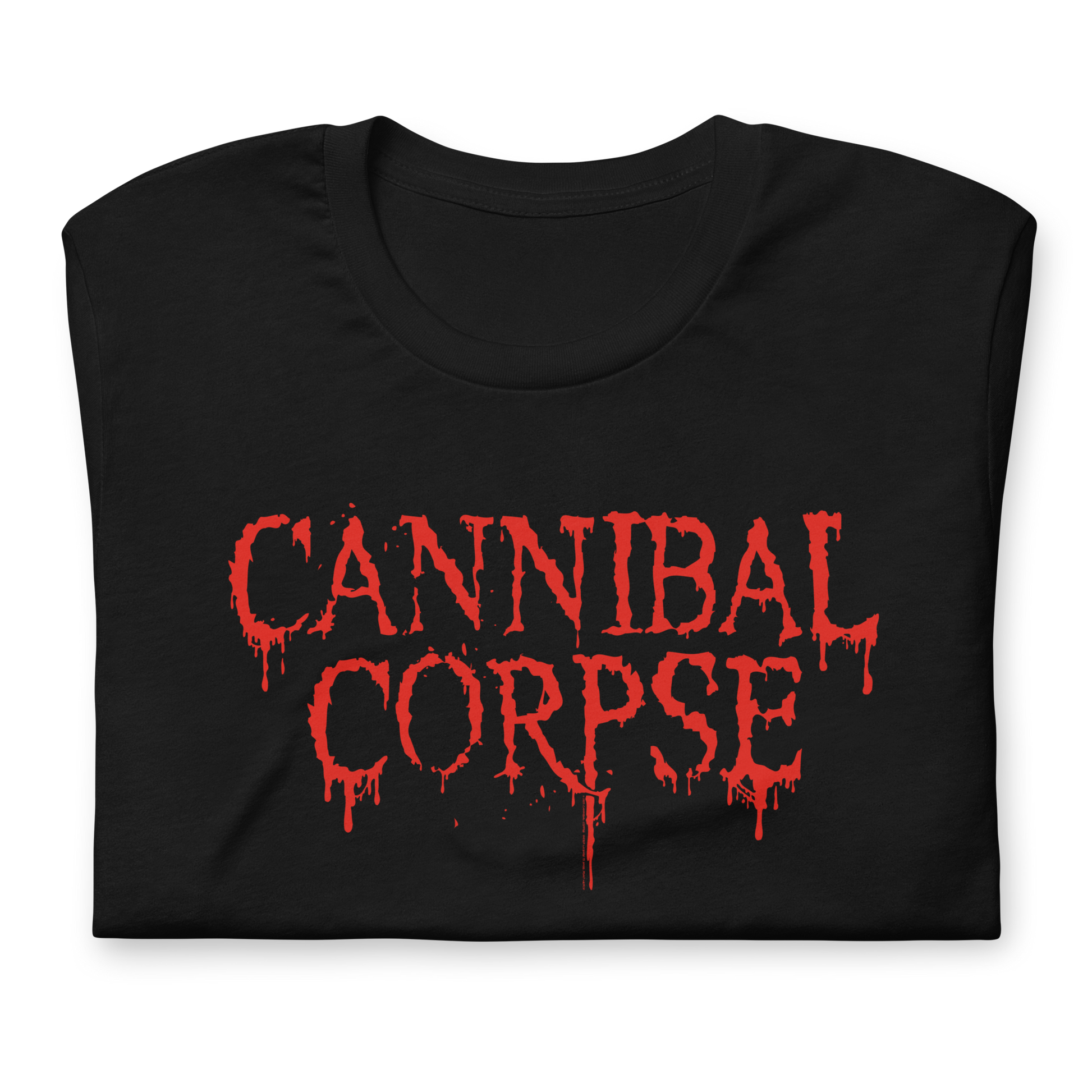 Cannibal Corpse Blood Drip Logo T-Shirt Black