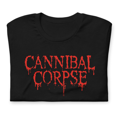 Cannibal Corpse Blood Drip Logo T-Shirt Black