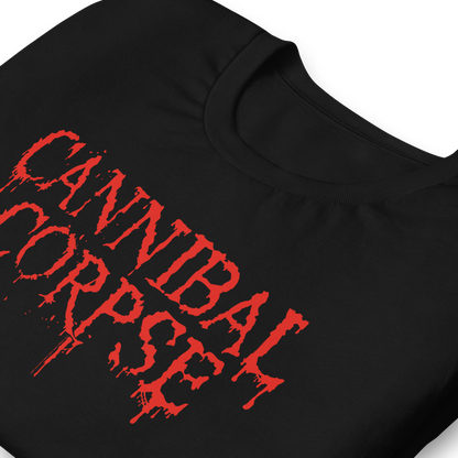 Cannibal Corpse Blood Drip Logo T-Shirt Black