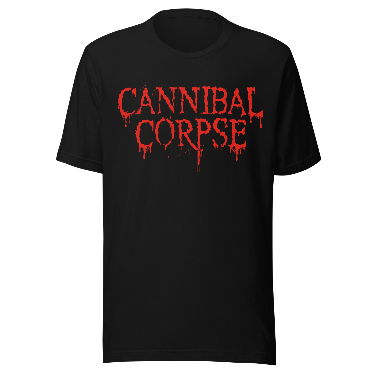 Cannibal Corpse Blood Drip Logo T-Shirt Black