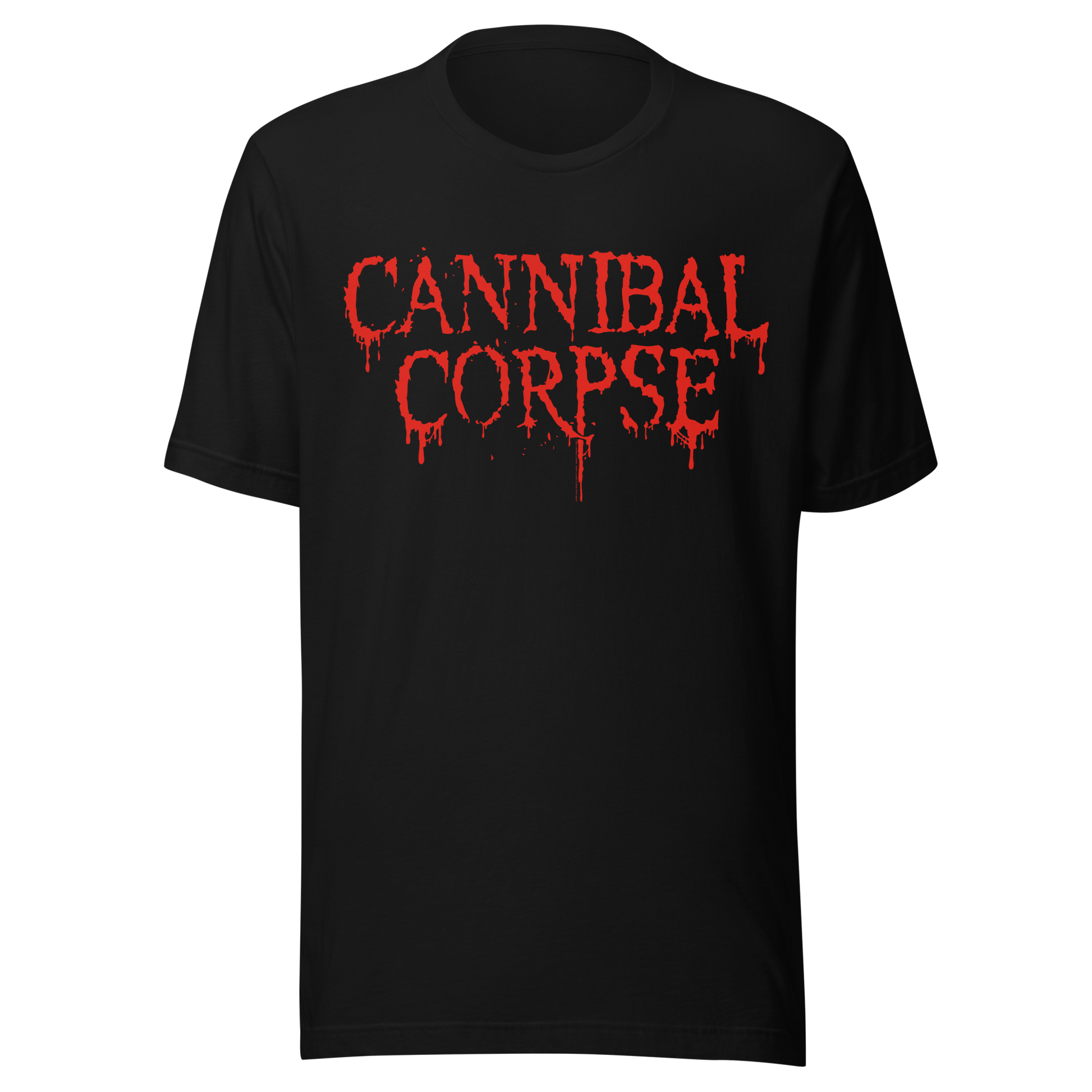 Cannibal Corpse Blood Drip Logo T-Shirt Black