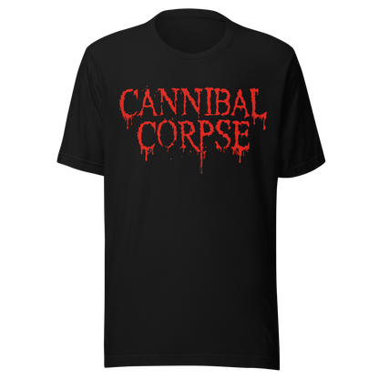 Cannibal Corpse Blood Drip Logo T-Shirt Black