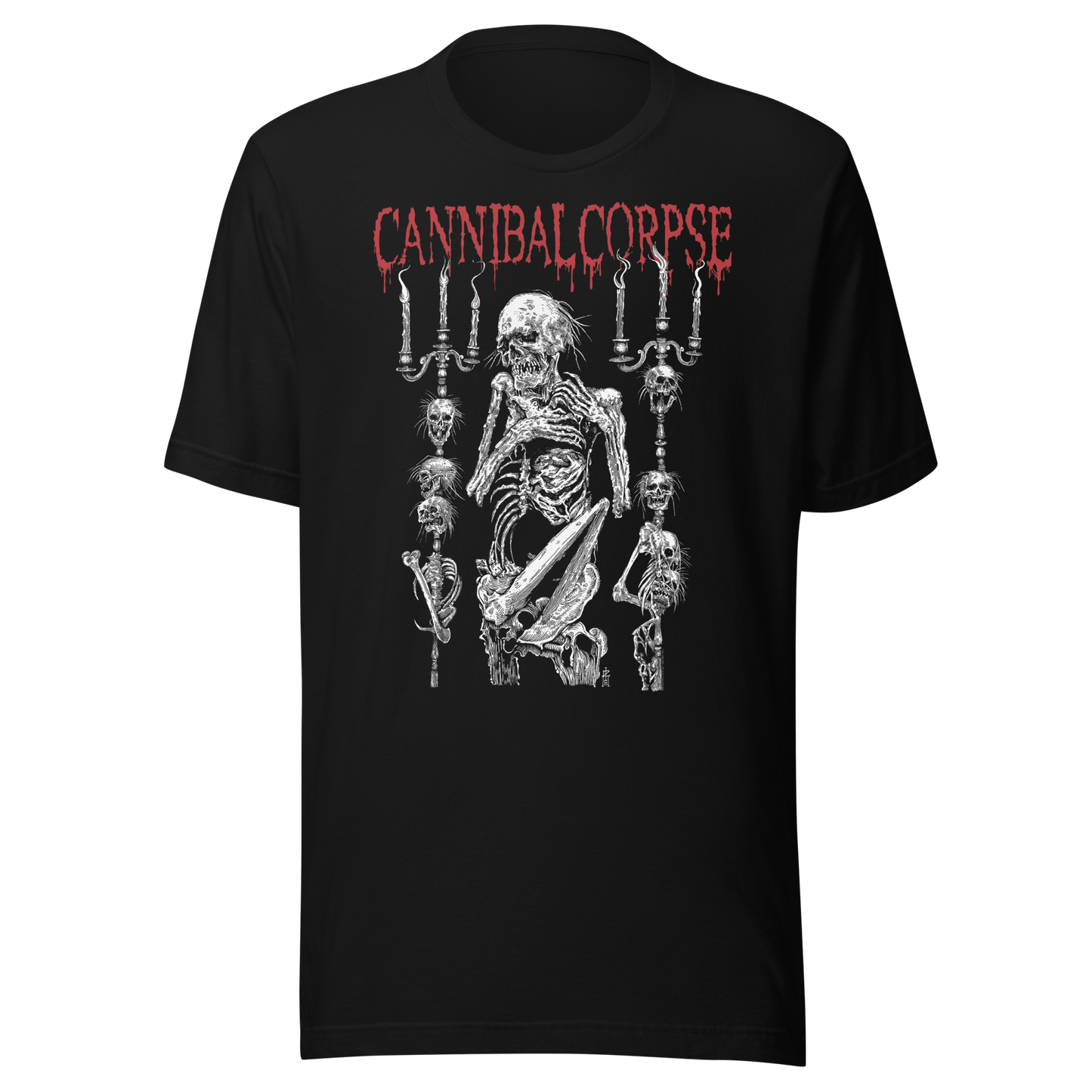Cannibal Corpse Candlelabra T-Shirt Black