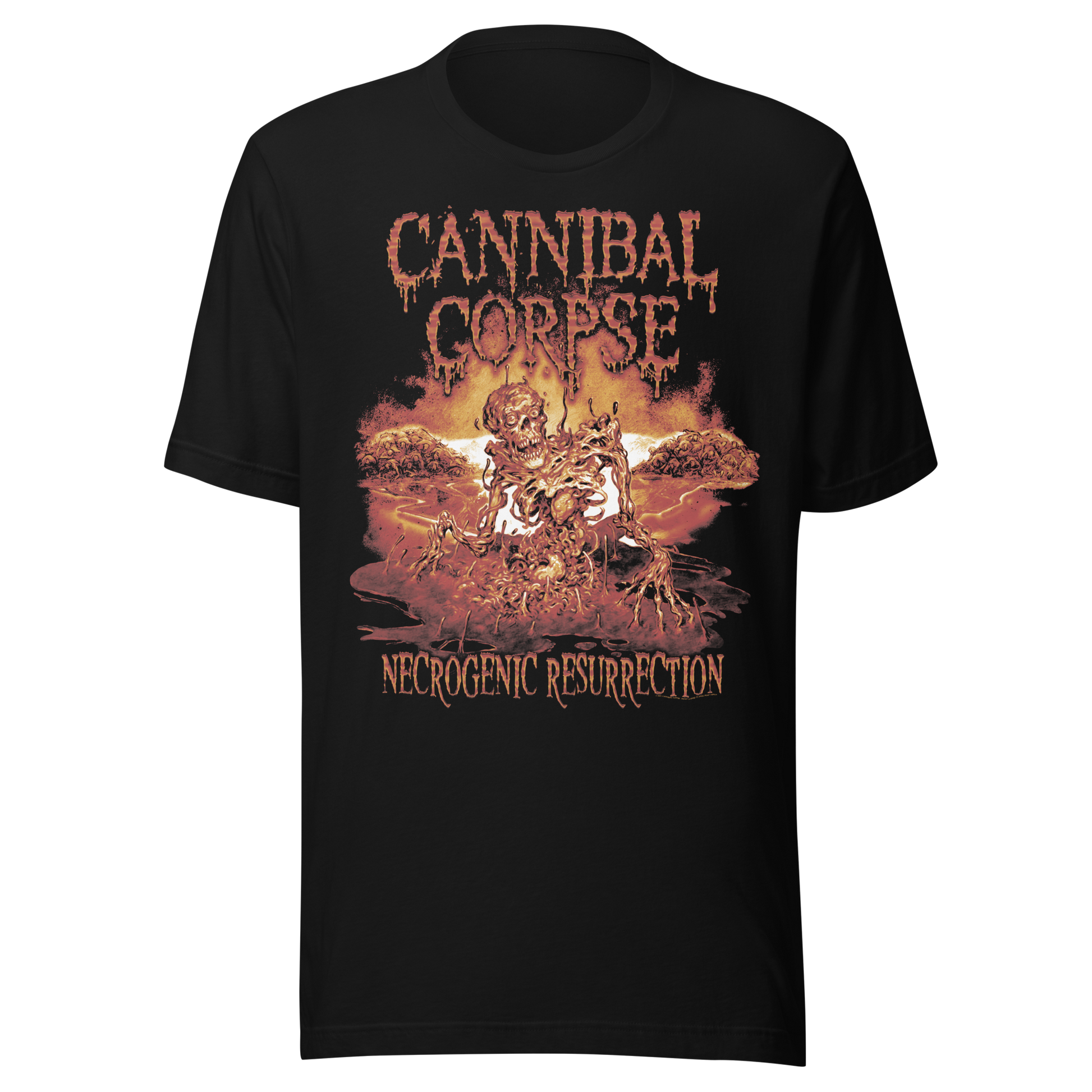 Cannibal Corpse Necrogenic Resurrection T-Shirt Black