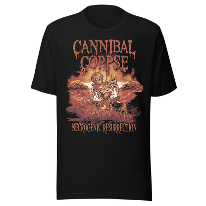 Cannibal Corpse Necrogenic Resurrection T-Shirt Black
