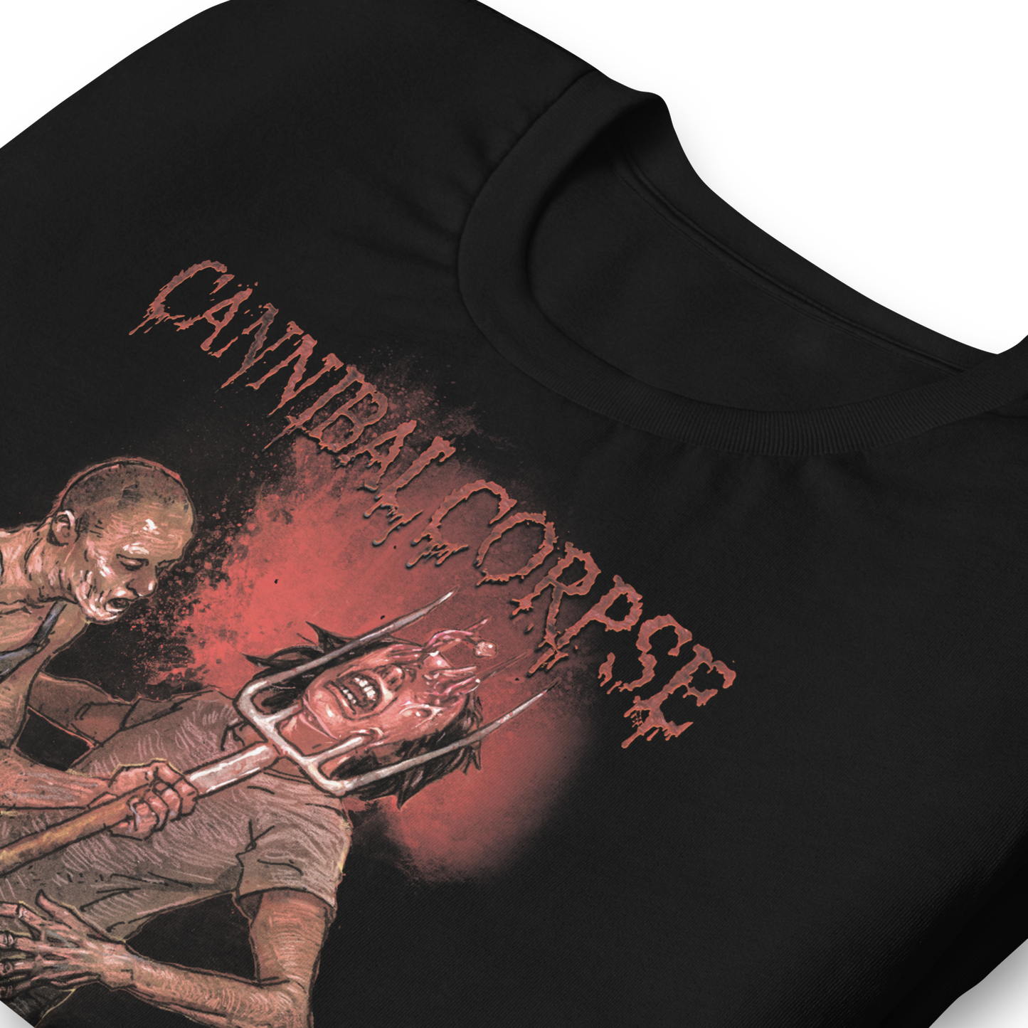 Cannibal Corpse Pitchfork T-Shirt Black