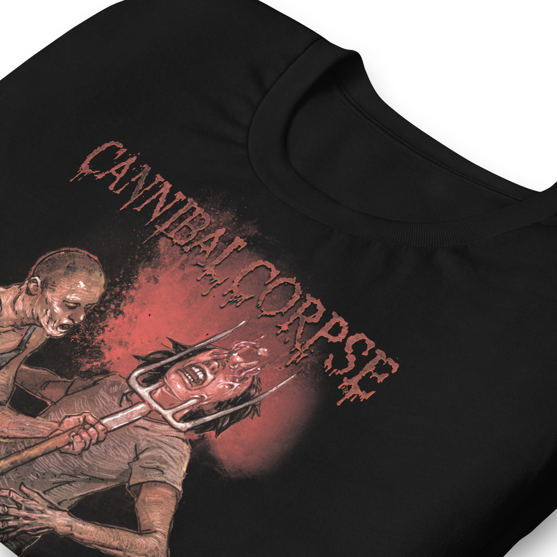 Cannibal Corpse Pitchfork T-Shirt Black