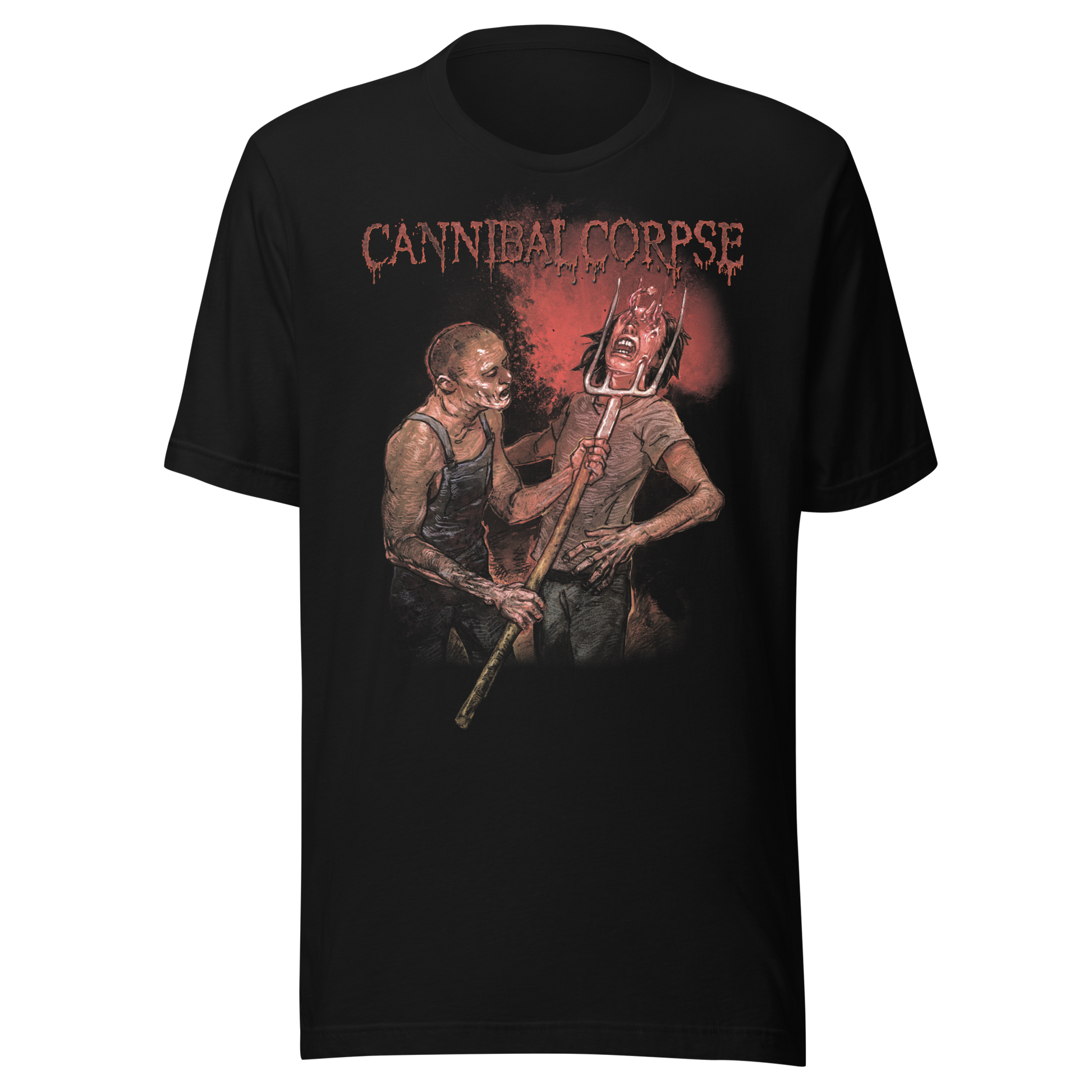 Cannibal Corpse Pitchfork T-Shirt Black