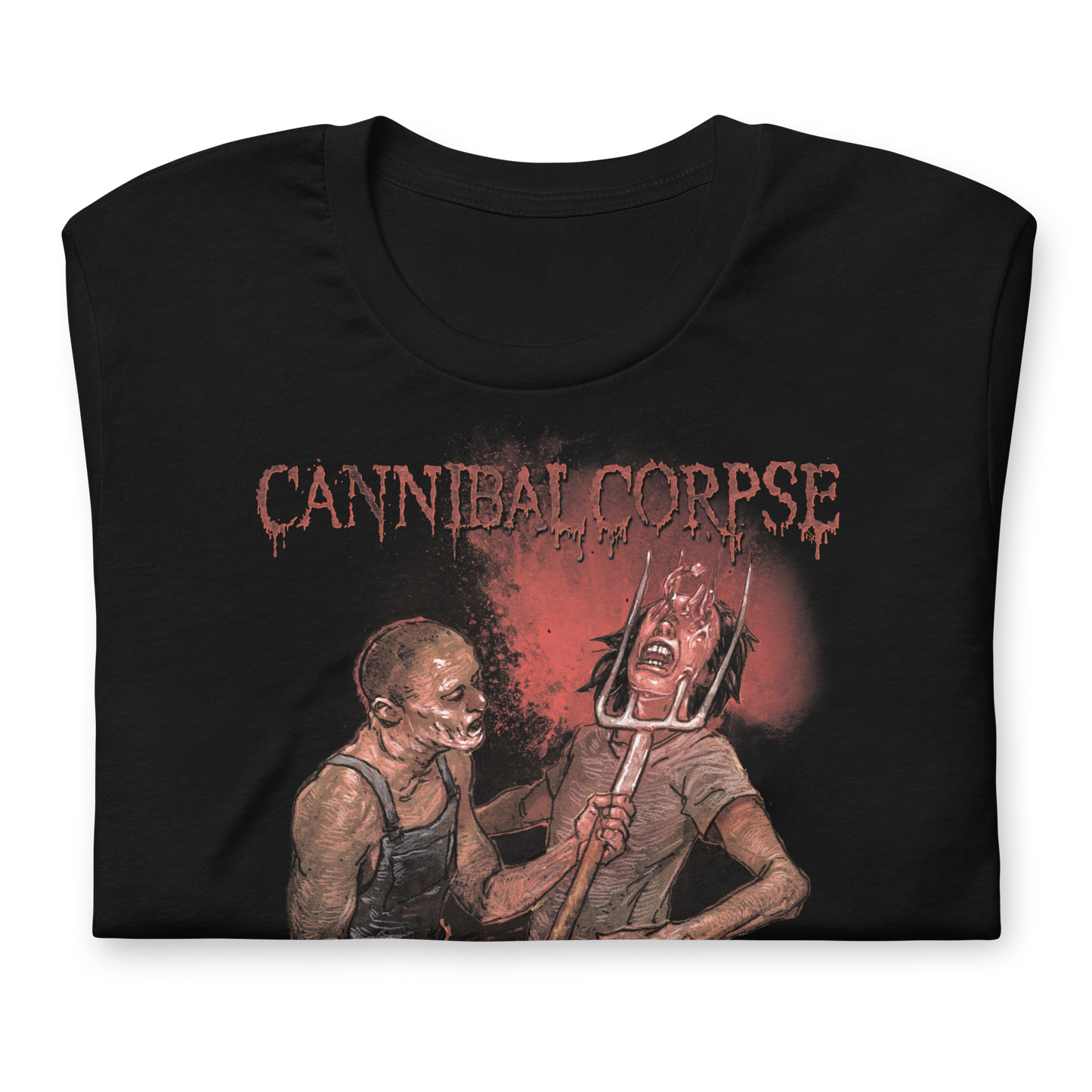 Cannibal Corpse Pitchfork T-Shirt Black