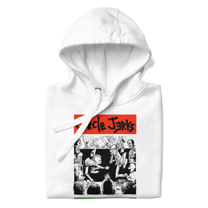 Circle Jerks 1985 American Tour Vintage Hoodie White