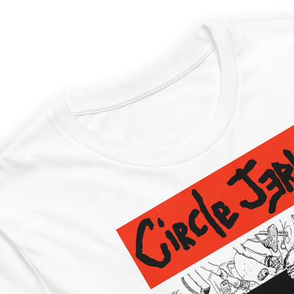 Circle Jerks 1985 American Tour Vintage T-Shirt White