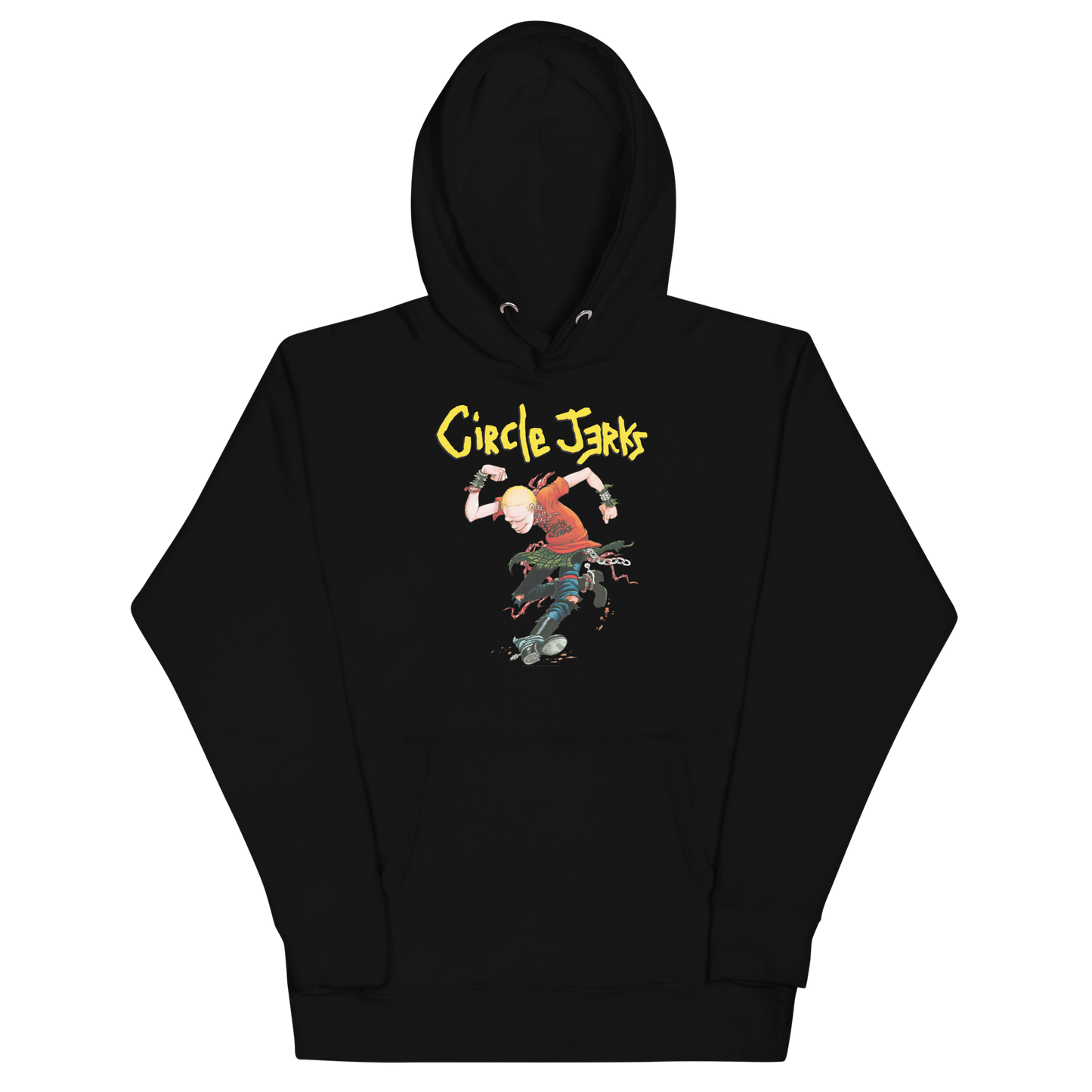 Circle Jerks Crush It Hoodie Black