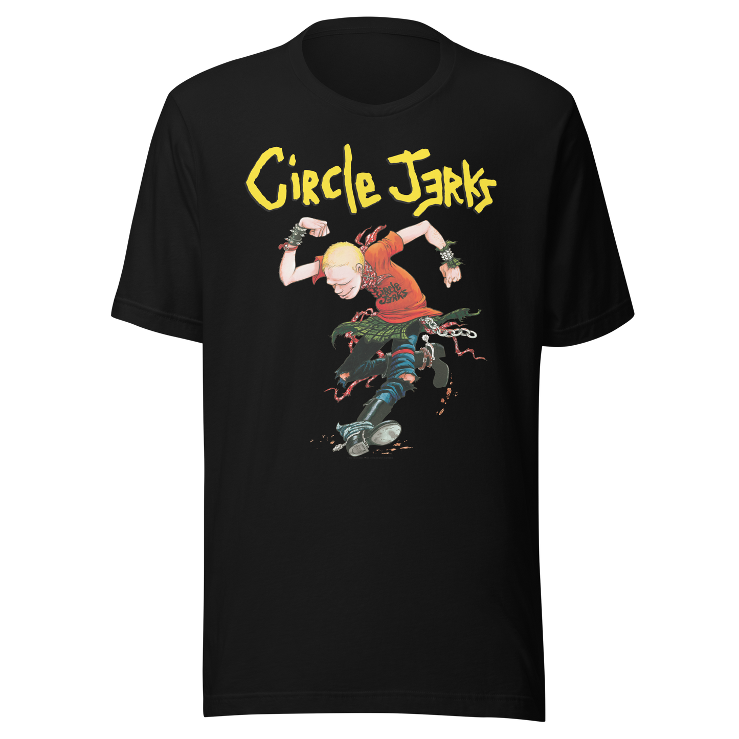 Circle Jerks Crush It T-Shirt Black