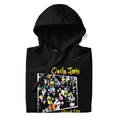 Circle Jerks Group Sex Hoodie Black