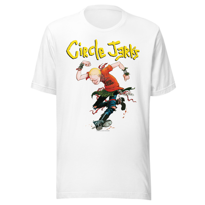 Circle Jerks Kick It T-Shirt White