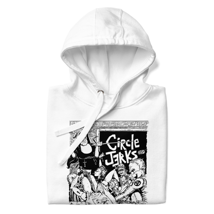 Circle Jerks Oddities Hoodie White