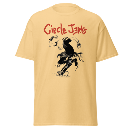 Circle Jerks Stomp T-Shirt Yellow