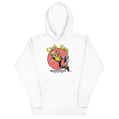 Circle Jerks Vintage 85-86 Tour Hoodie White