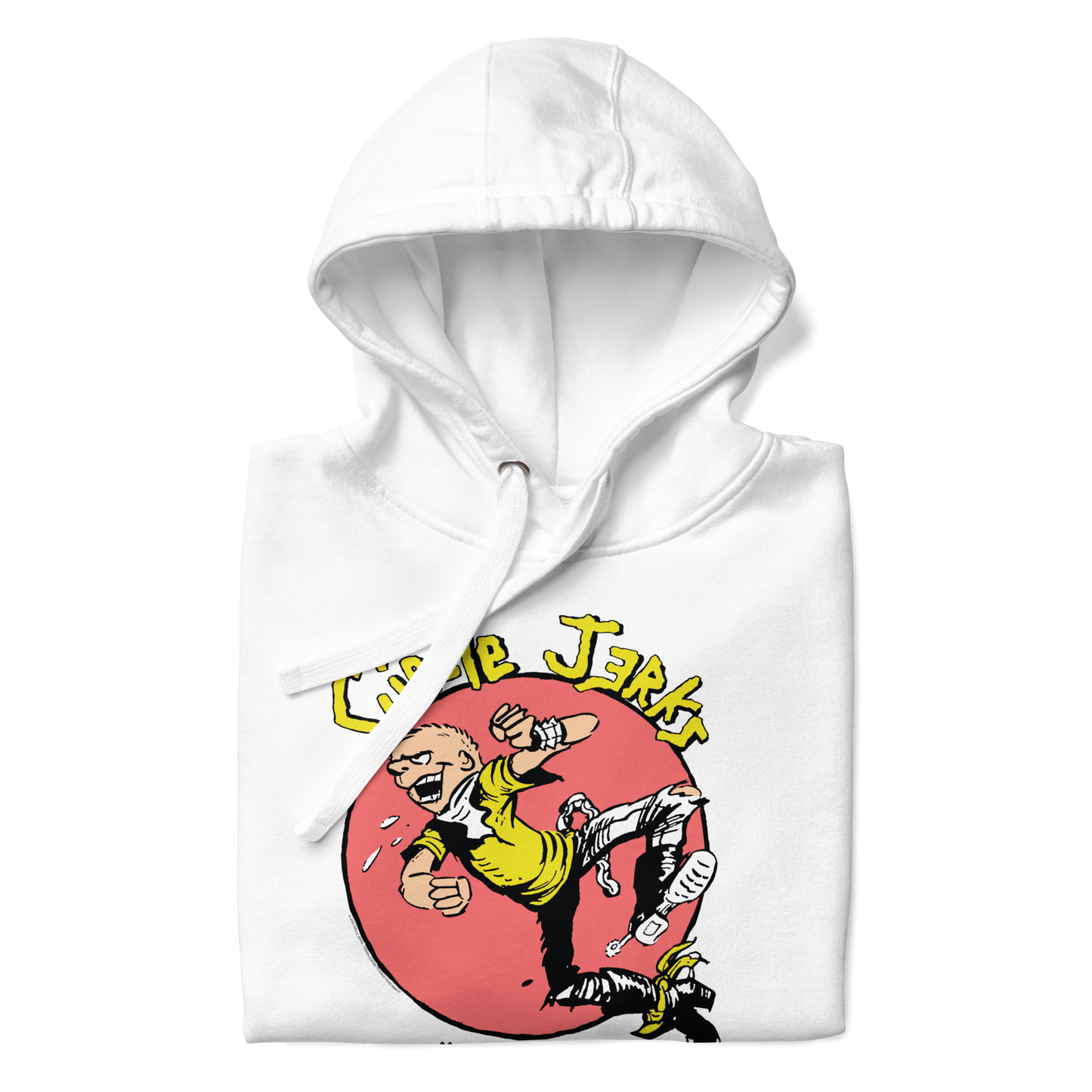 Circle Jerks Vintage 85-86 Tour Hoodie White