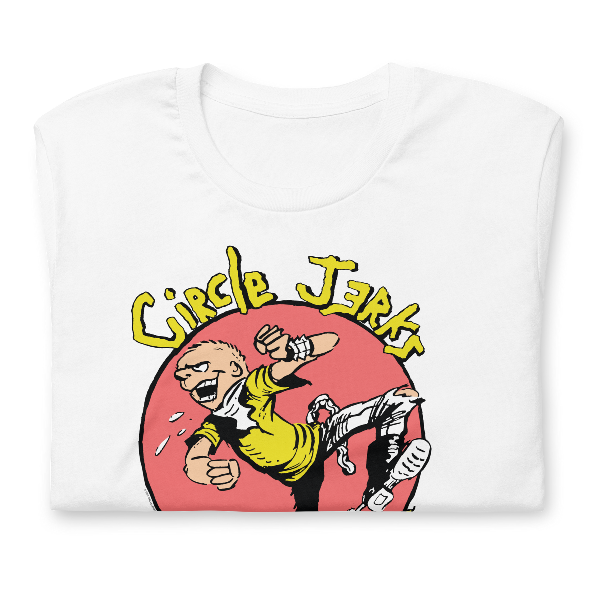 Circle Jerks Vintage 85-86 Tour T-Shirt White