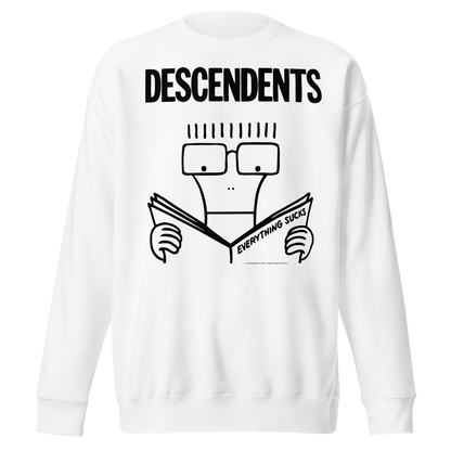 Descendents Everything Sucks Sweatshirt White