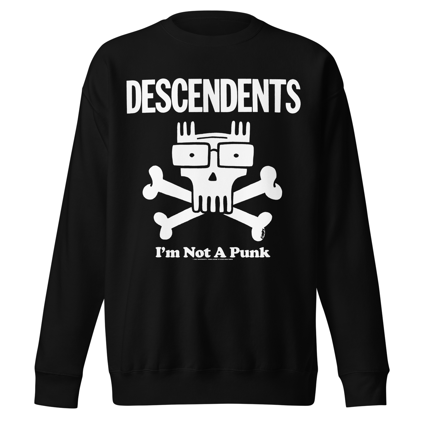 Descendents I'm Not a Punk Sweatshirt Black