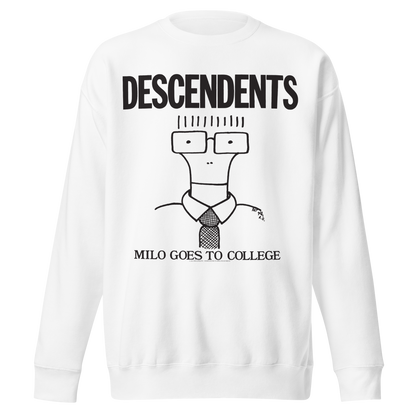 Descendents Milo College Sweatshirt White
