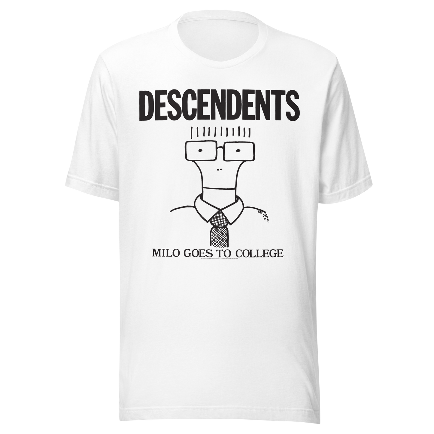 Descendents Milo College T-Shirt White