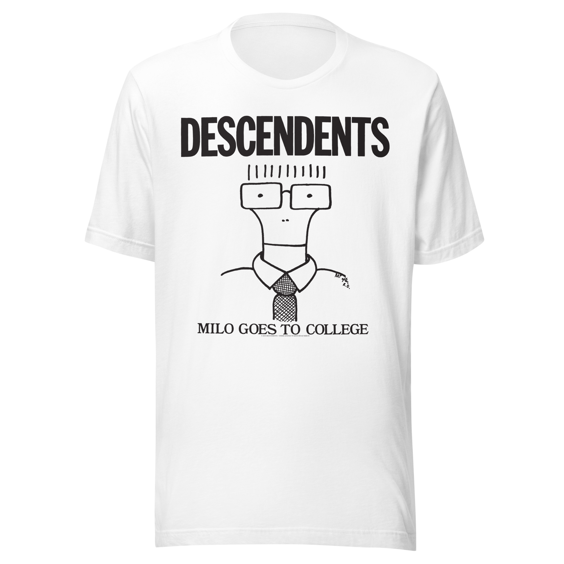 Descendents Milo College T-Shirt White
