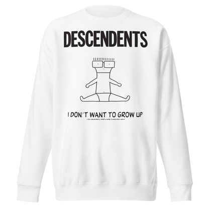 Descendents No Grow Up Sweatshirt White