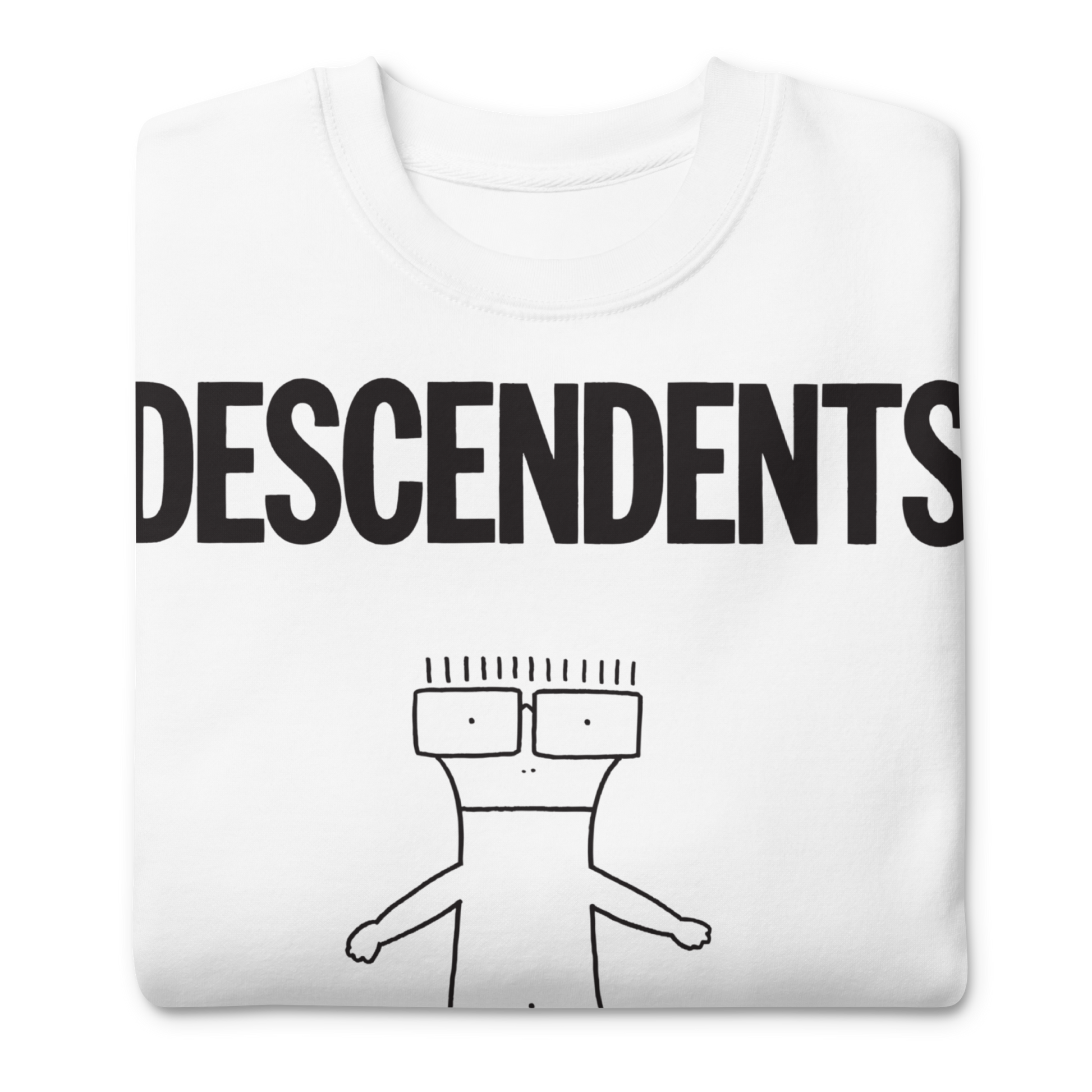 Descendents No Grow Up Sweatshirt White