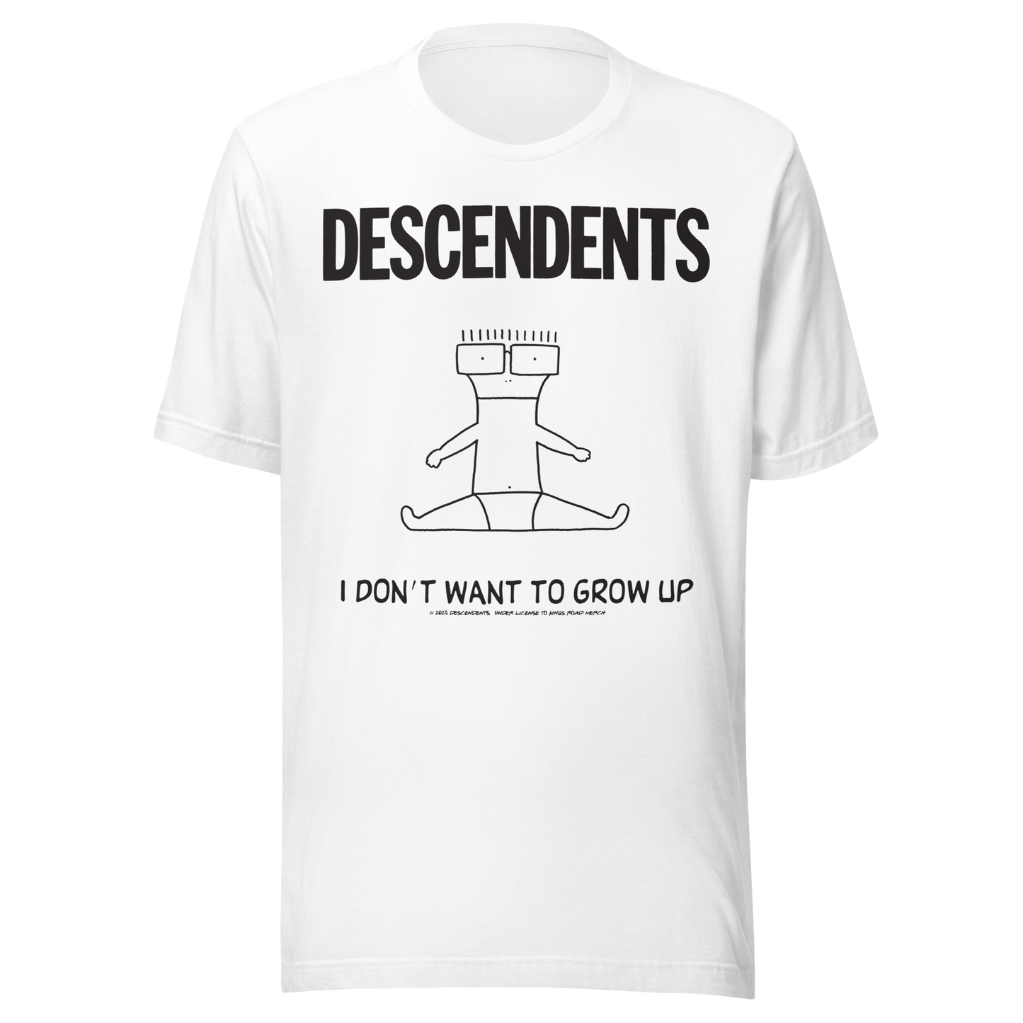 Descendents No Grow Up T-Shirt White