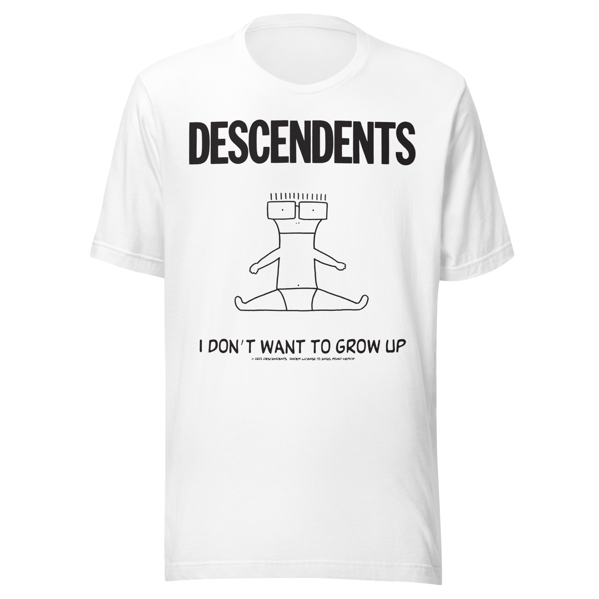 Descendents No Grow Up T-Shirt White