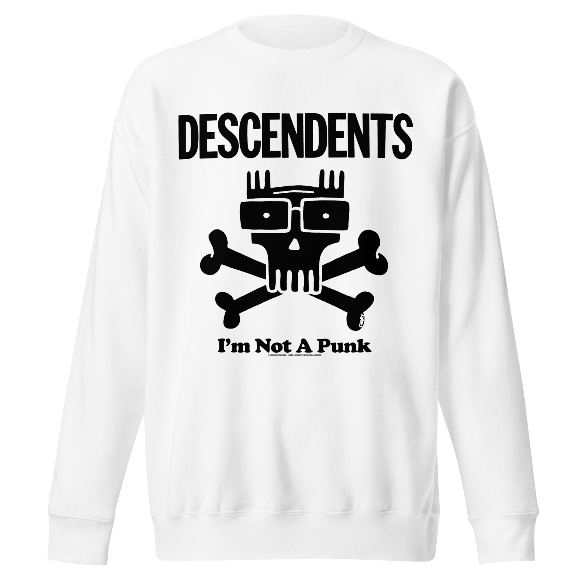 Descendents Not a Punk Sweatshirt White