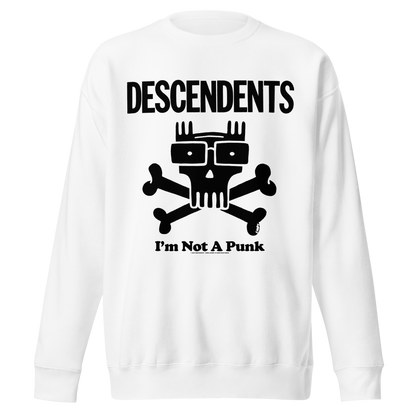 Descendents Not a Punk Sweatshirt White