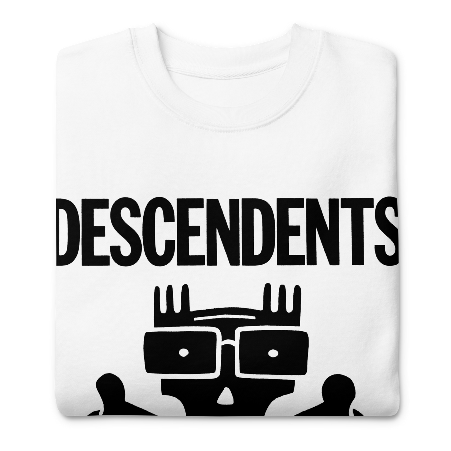 Descendents Not a Punk Sweatshirt White