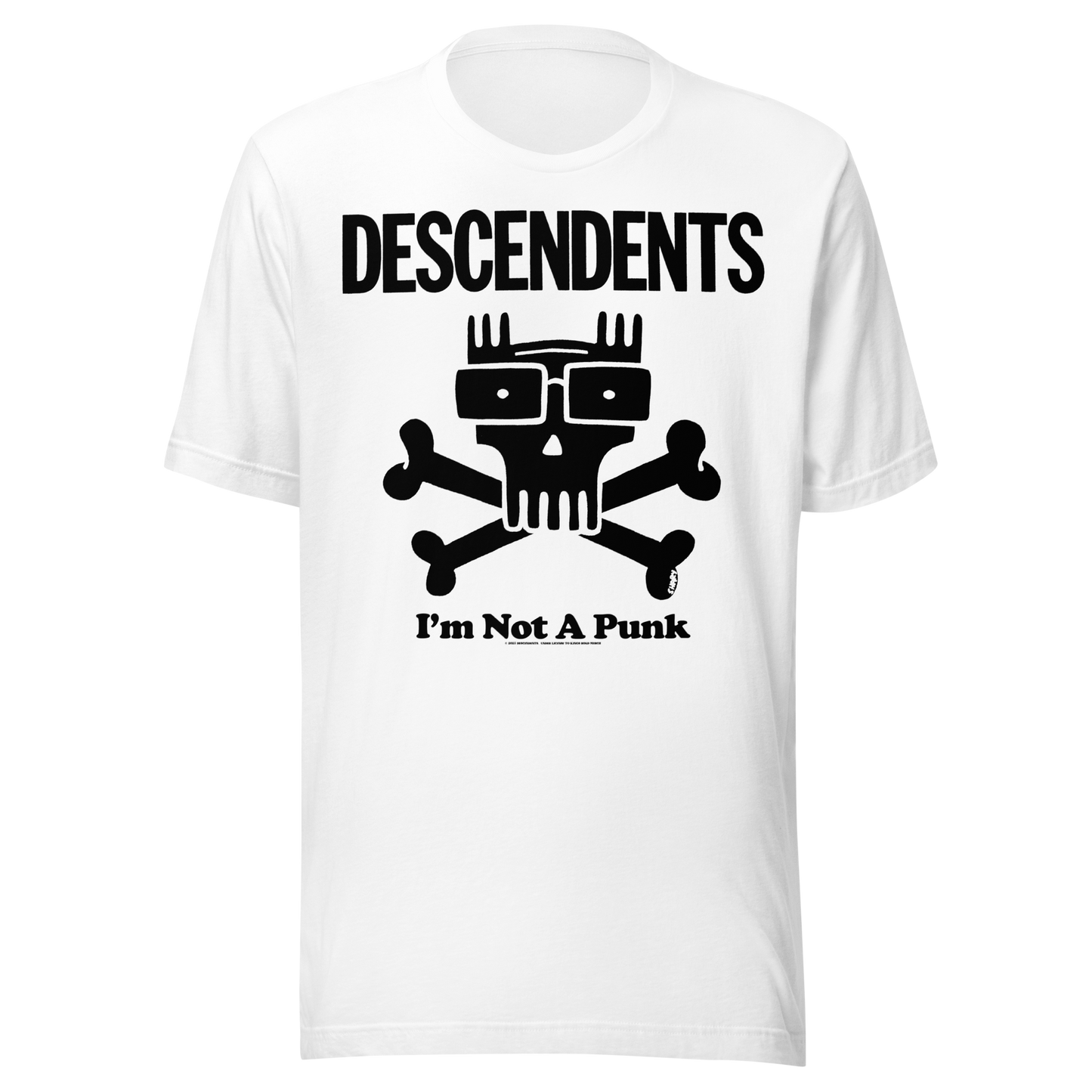 Descendents Not a Punk T-Shirt White