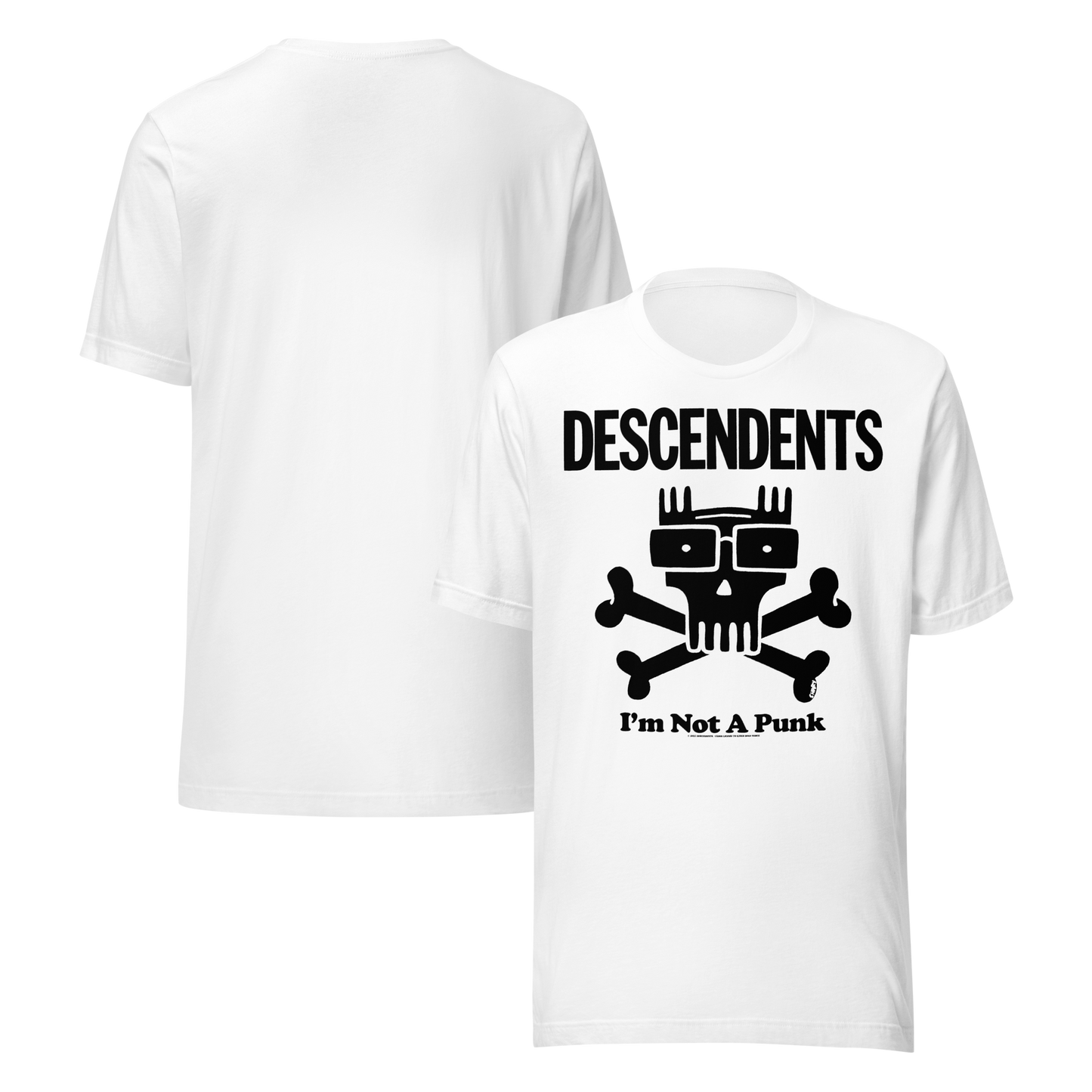 Descendents Not a Punk T-Shirt White