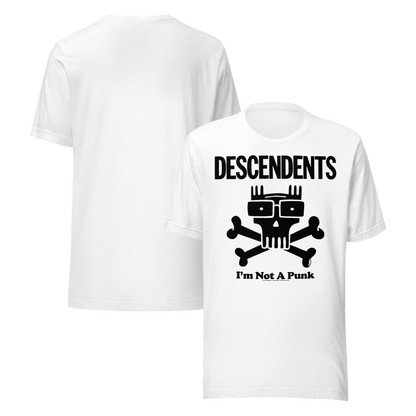 Descendents Not a Punk T-Shirt White