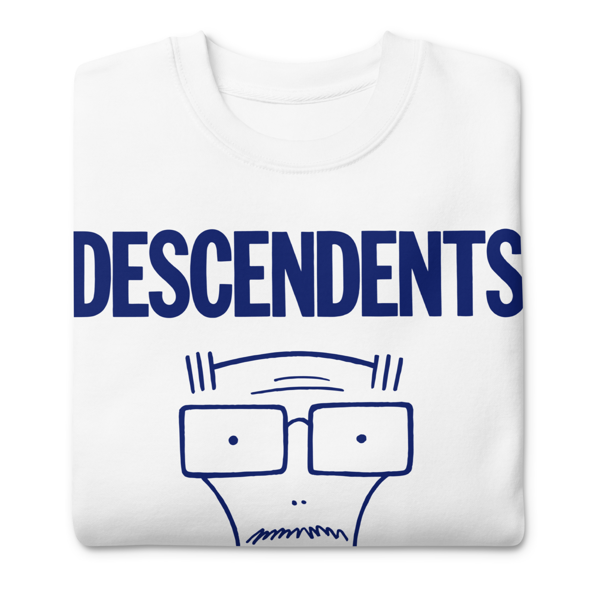 Descendents Thou Shalt Not Adulthood Sweatshirt White