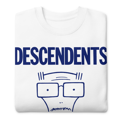 Descendents Thou Shalt Not Adulthood Sweatshirt White