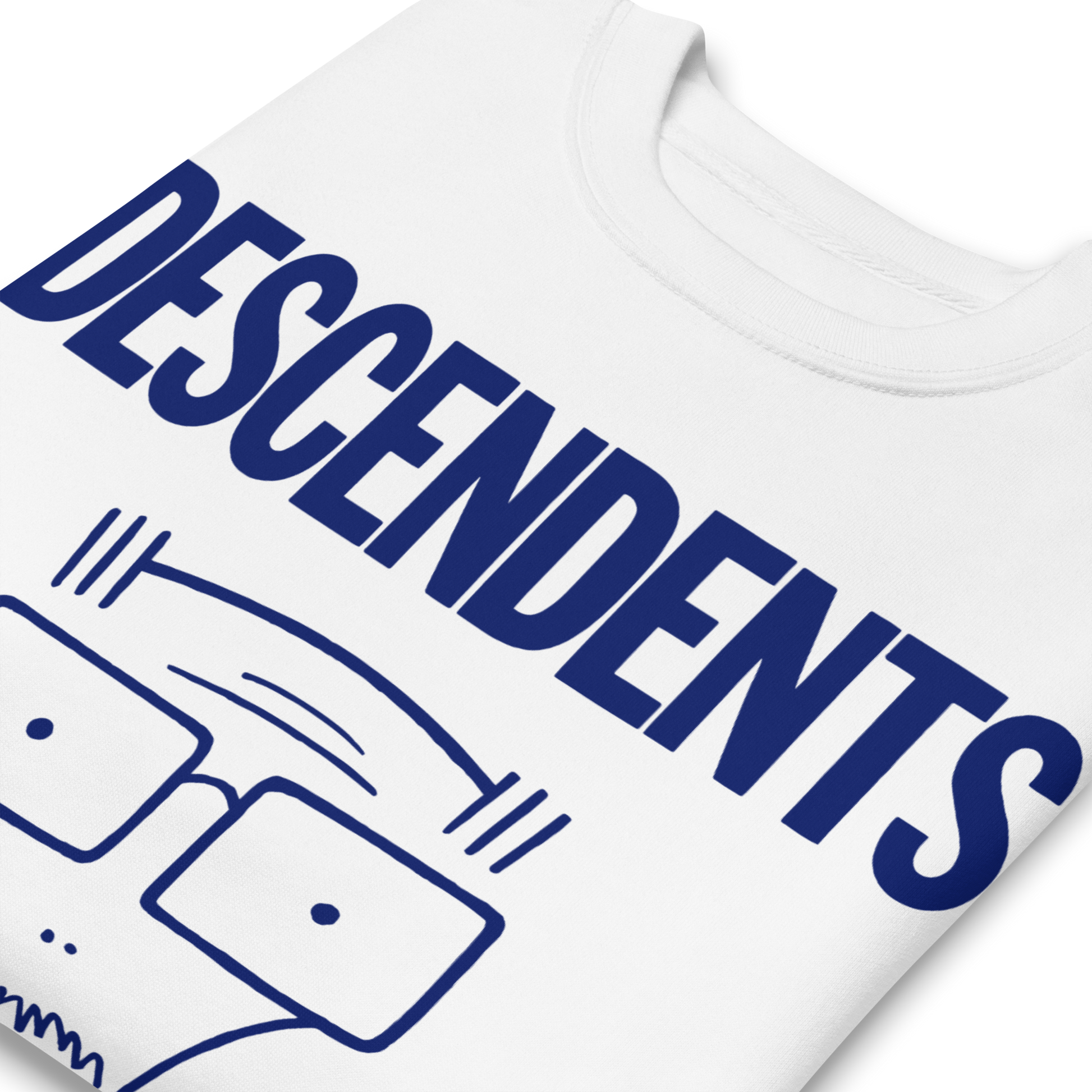 Descendents Thou Shalt Not Adulthood Sweatshirt White